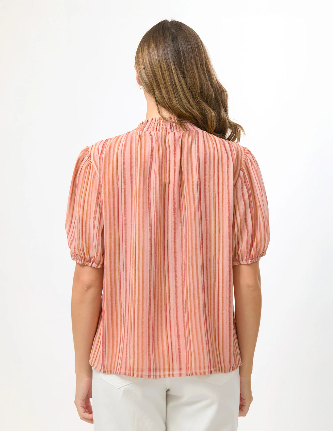 Adria Blouse | Candy Stripe