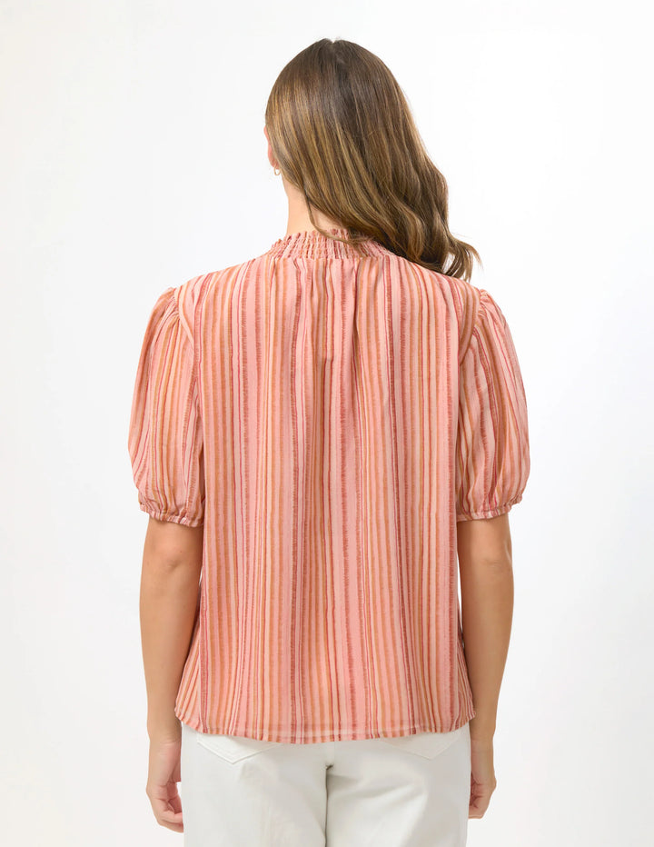 Adria Blouse | Candy Stripe