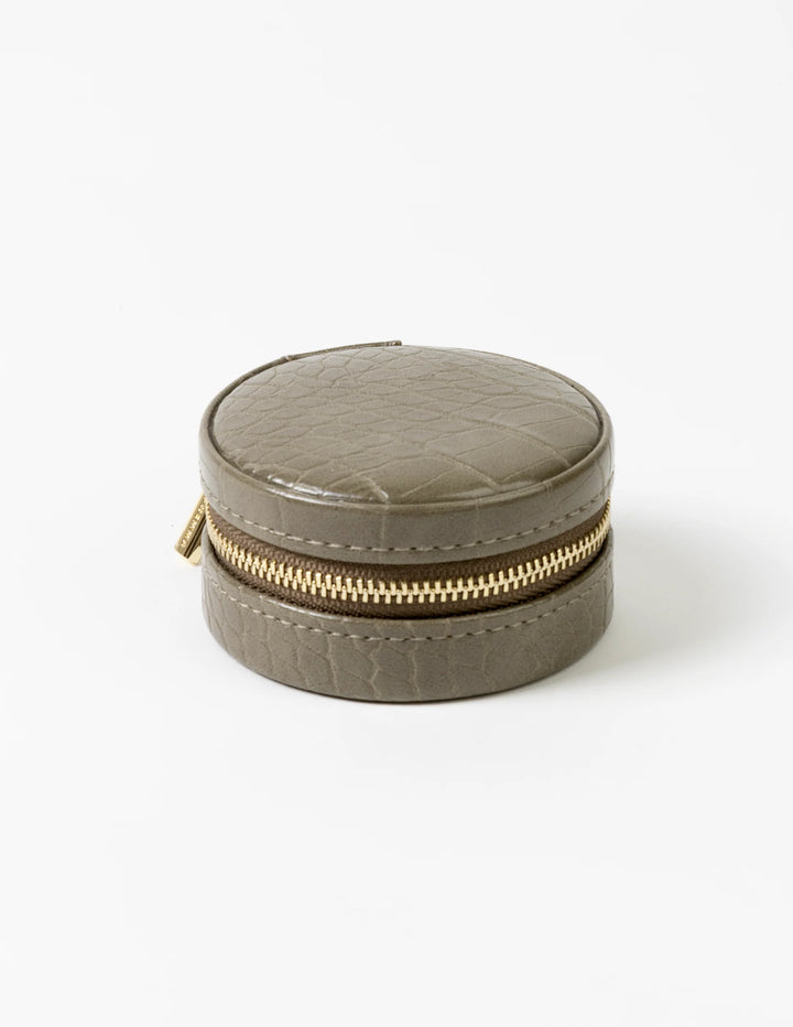 Jewel Box Small Round | Khaki