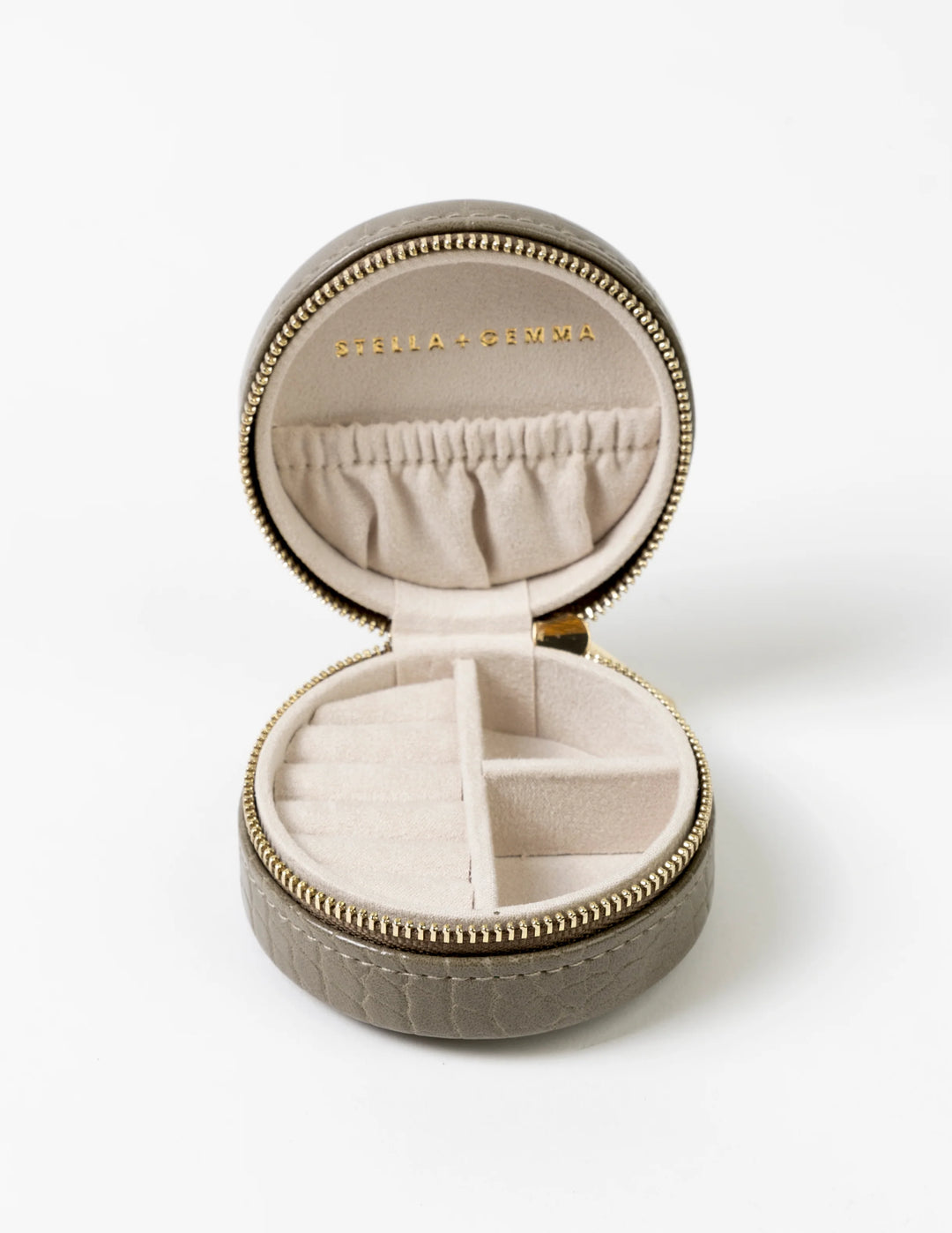 Jewel Box Small Round | Khaki