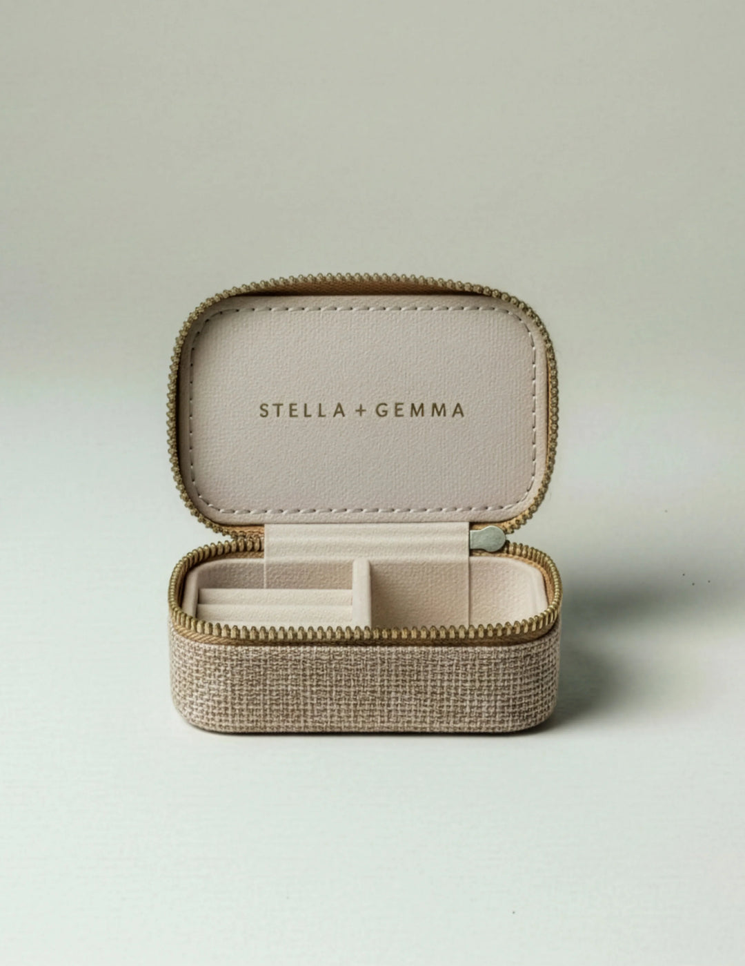 Jewel Box Small | Brown Linen