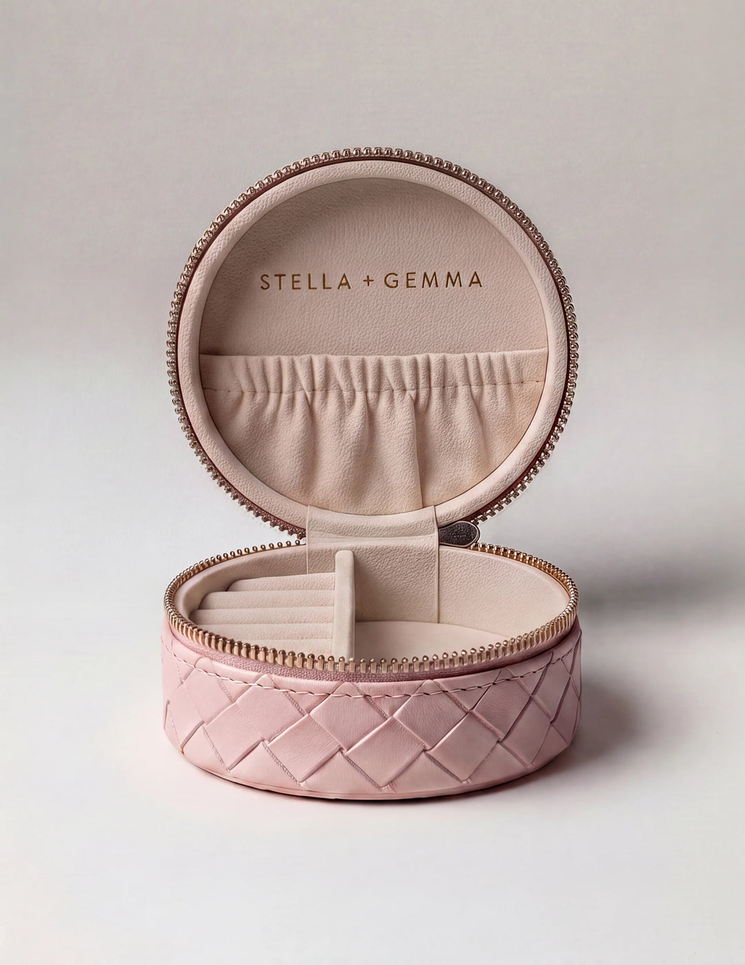 Jewel Box Round | Blush/Pink Weave