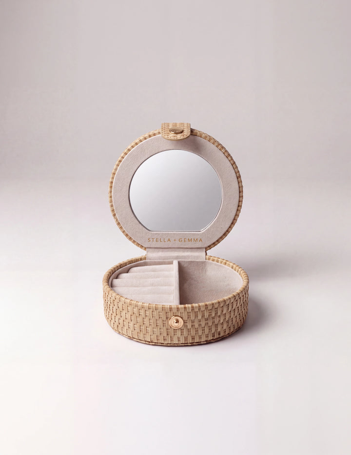 Jewel Box | Beige Woven