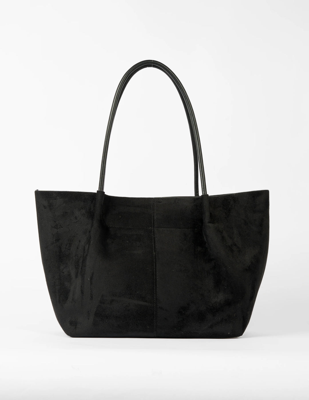 Clemence Tote | Black Suedette