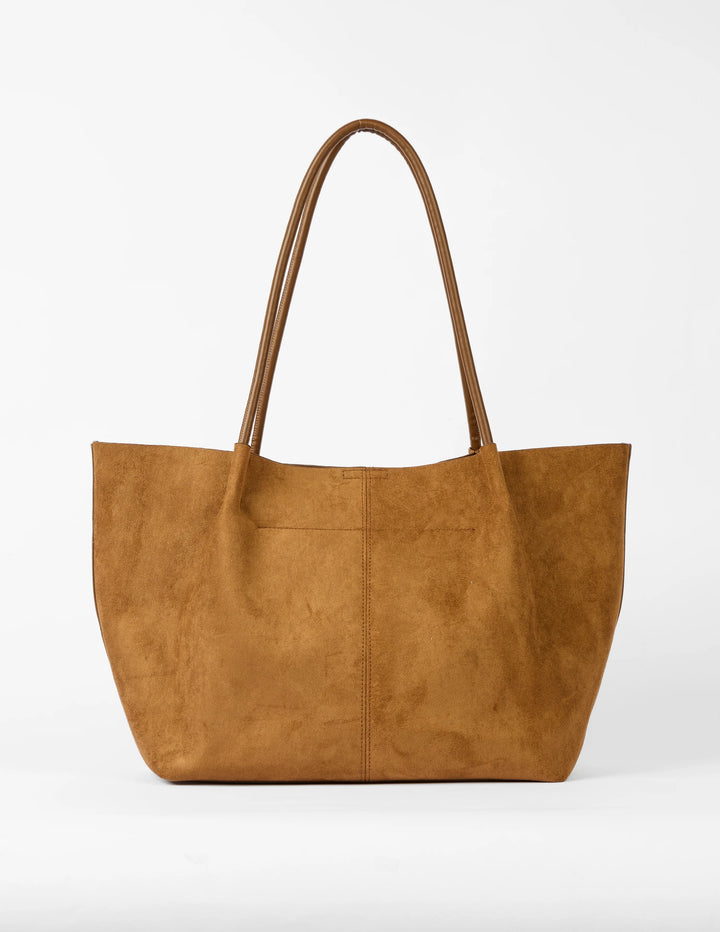 Clemence Tote | Chestnut Suedette