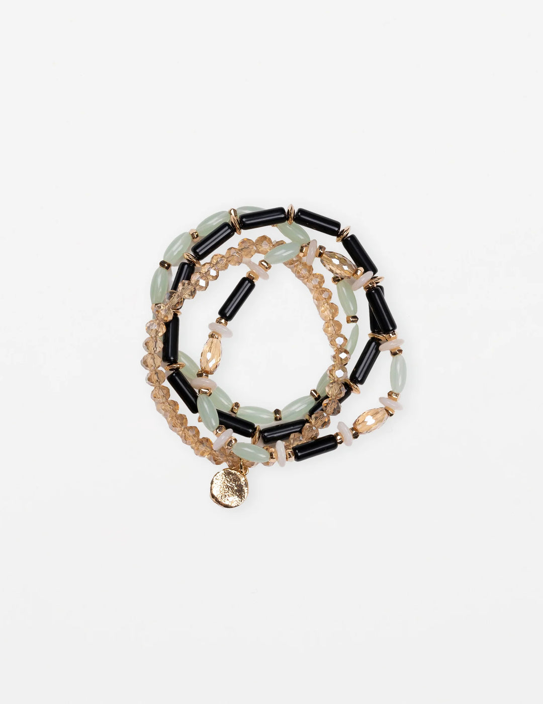 Bracelet 4 Set | Green Multi