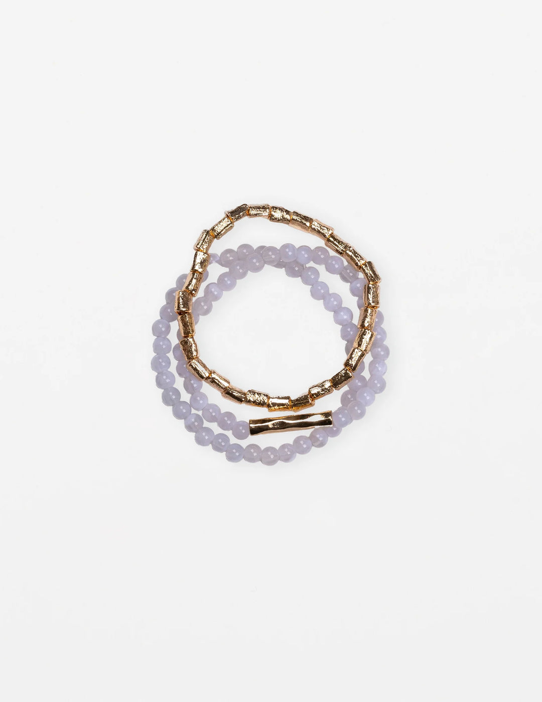 Bracelet 3 Set | Grey/Gold