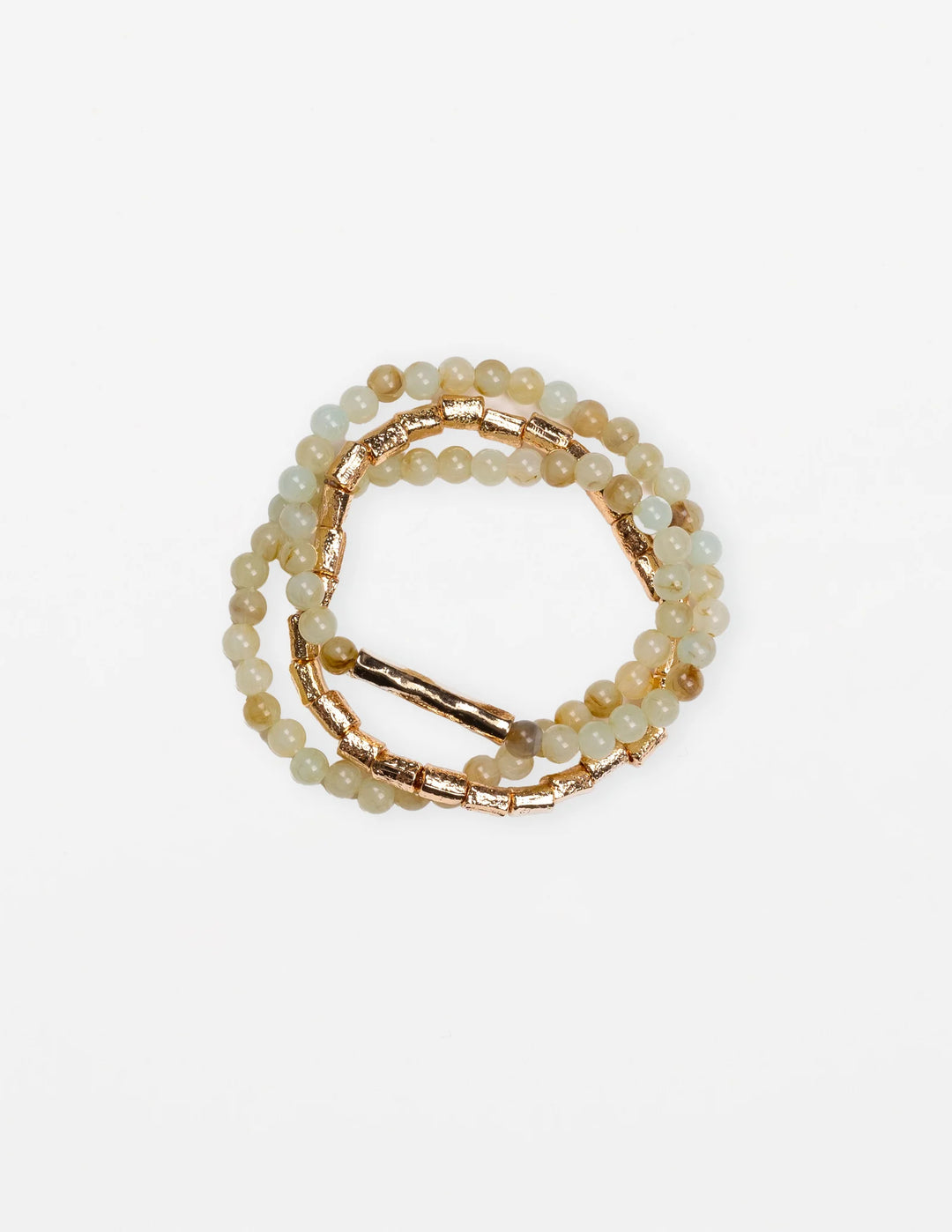 Bracelet 3 Set | Green/Gold
