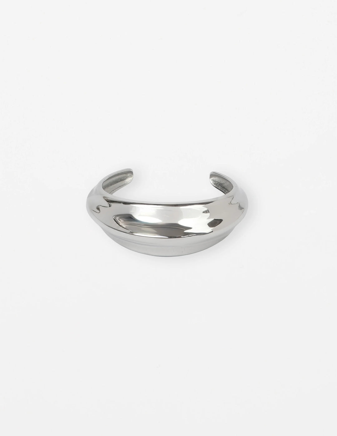 Curved Cuff | Silver