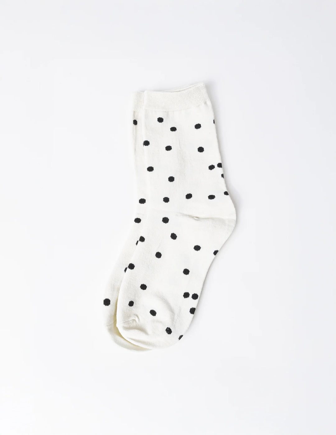 Socks | White/Black Dots