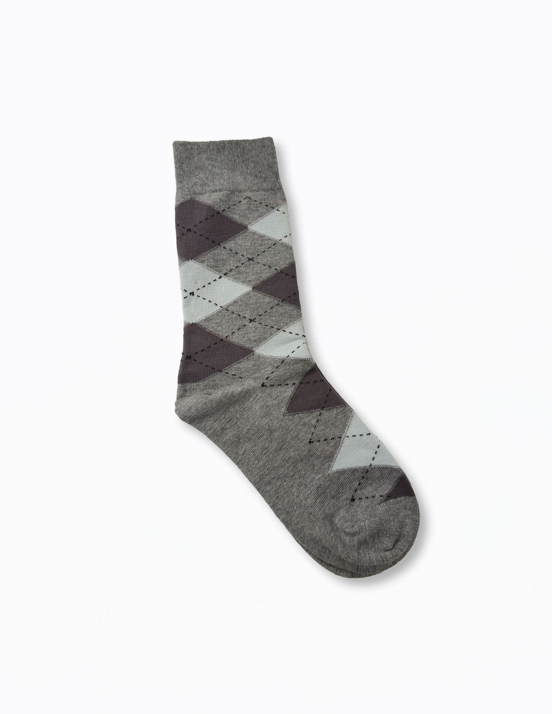 Socks | Blue/Grey/Charc Jacqured