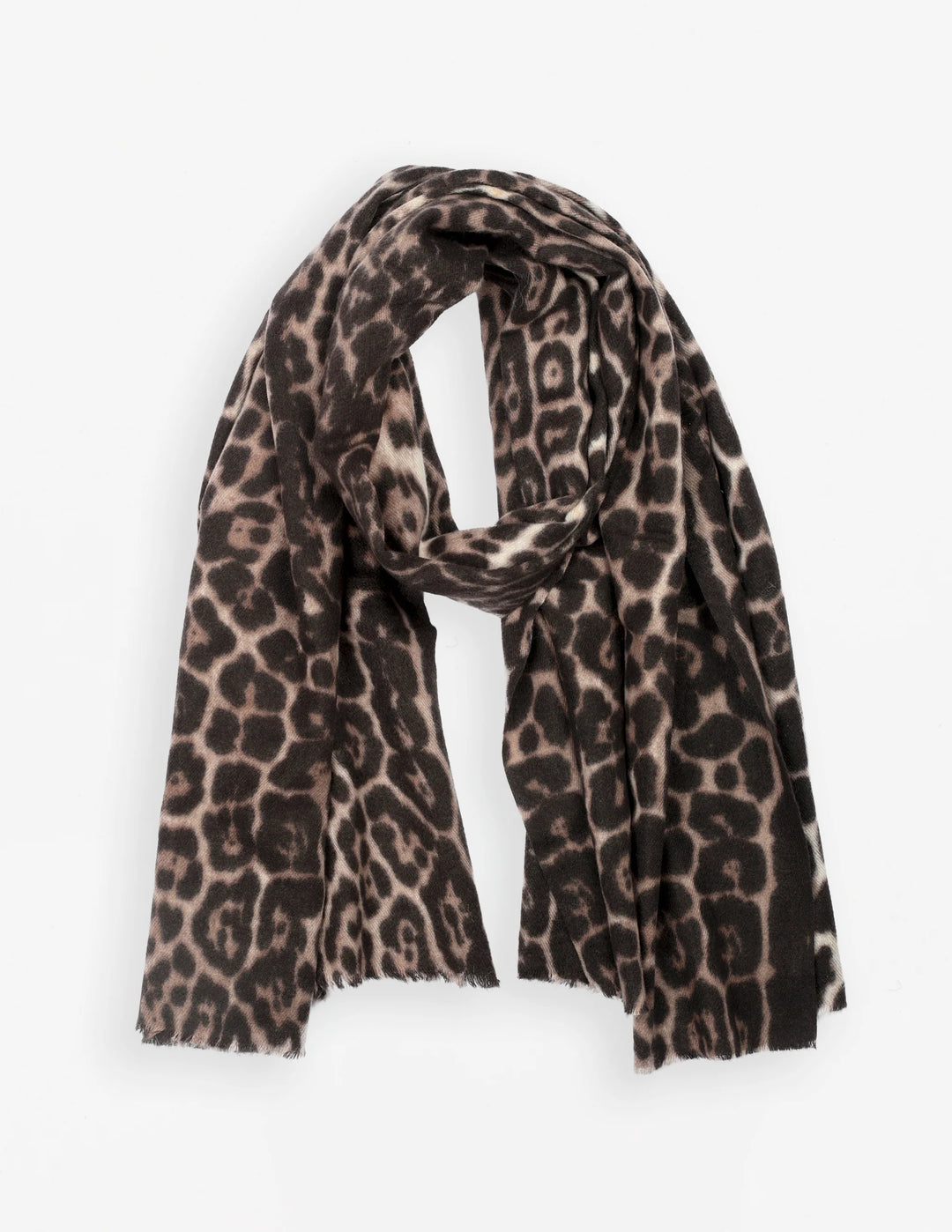 Scarf | Brown Leopard