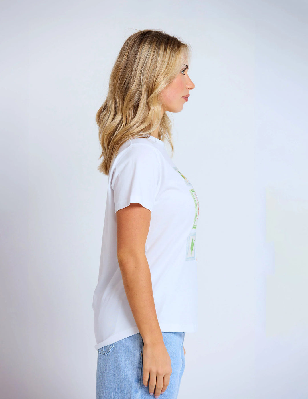 Ace Tee | White Postcards From Italy