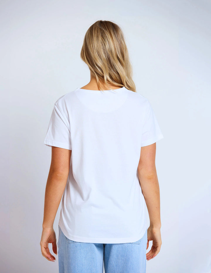 Ace Tee | White Postcards From Italy