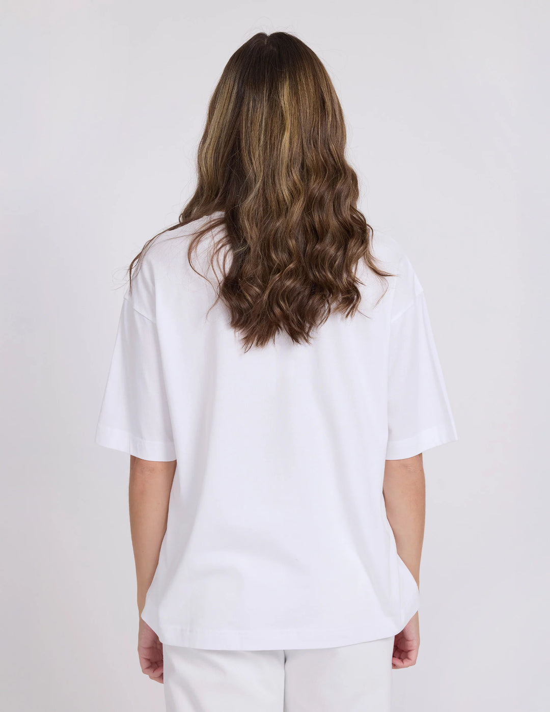 Porter Tee | White Cherie
