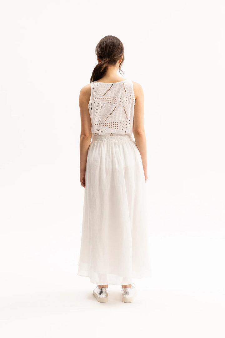 Molly Skirt | White