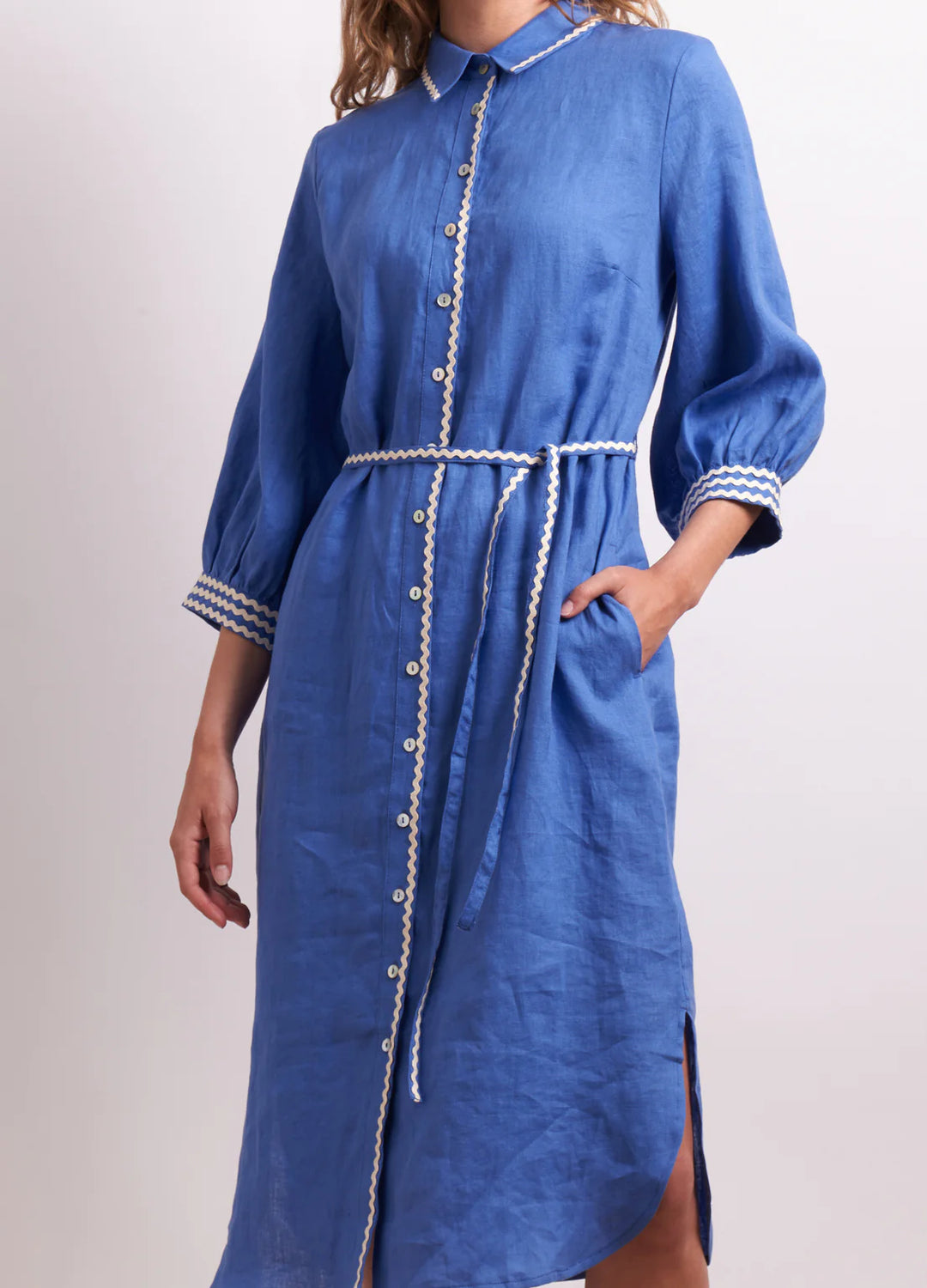 Ric Rac Shirt Dress | Marina
