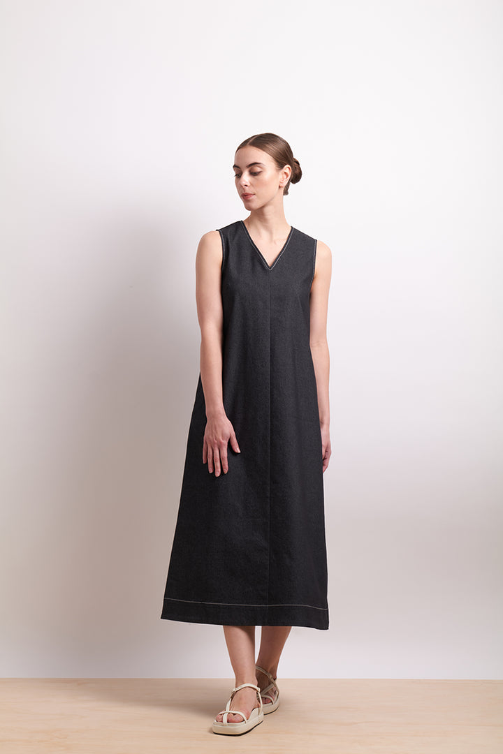 Buckle Up Dress | Ebony