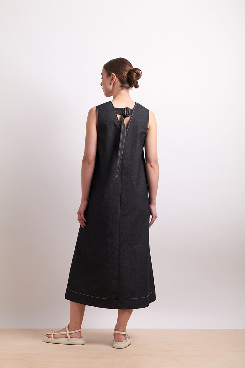 Buckle Up Dress | Ebony