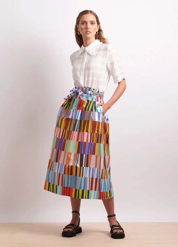 The Ruffles Shirt | White