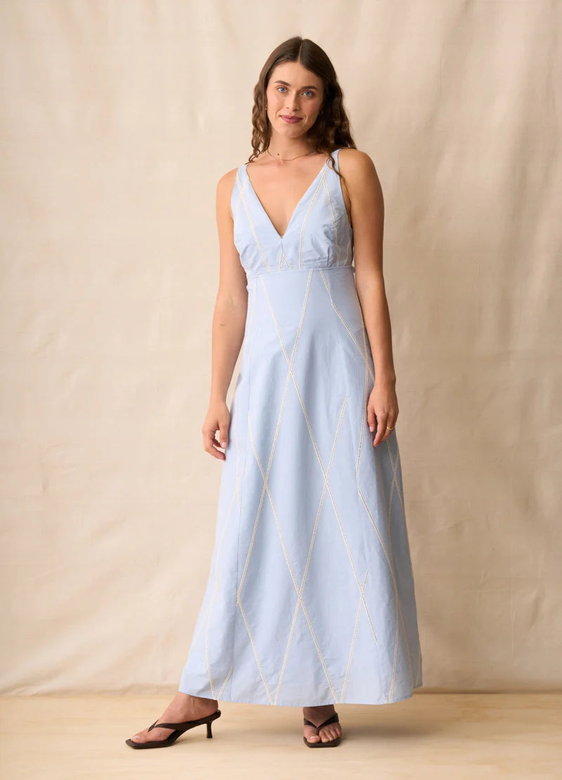 The Beau Dress | Powder Blue