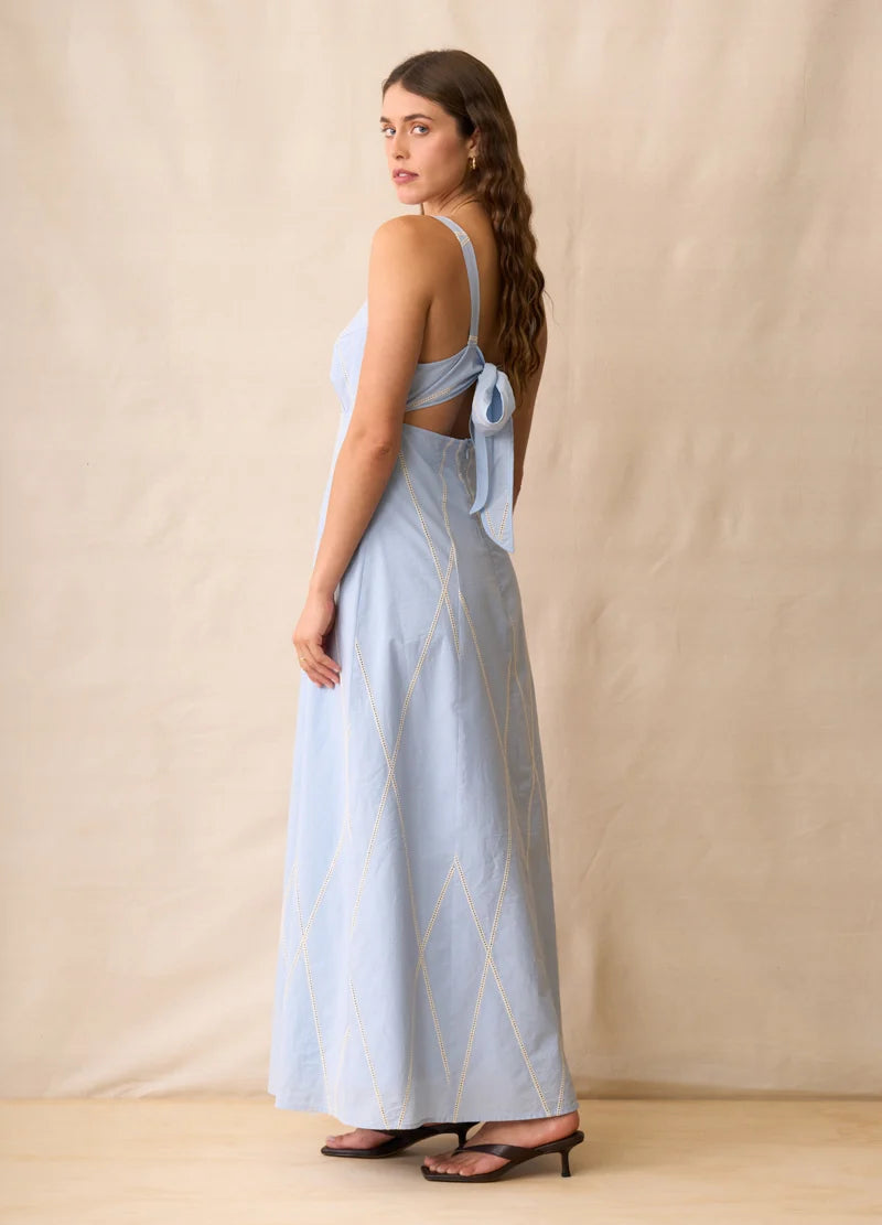 The Beau Dress | Powder Blue