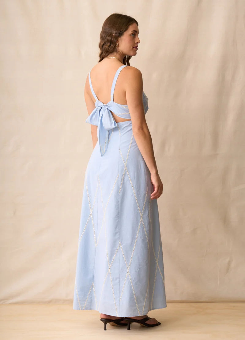 The Beau Dress | Powder Blue