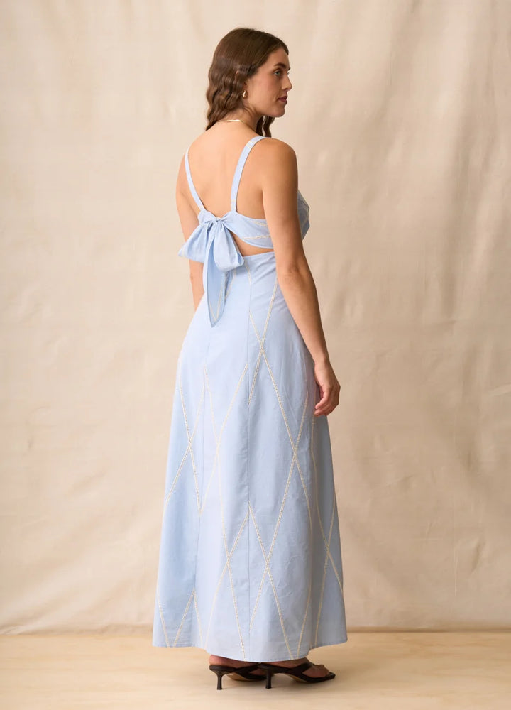 The Beau Dress | Powder Blue