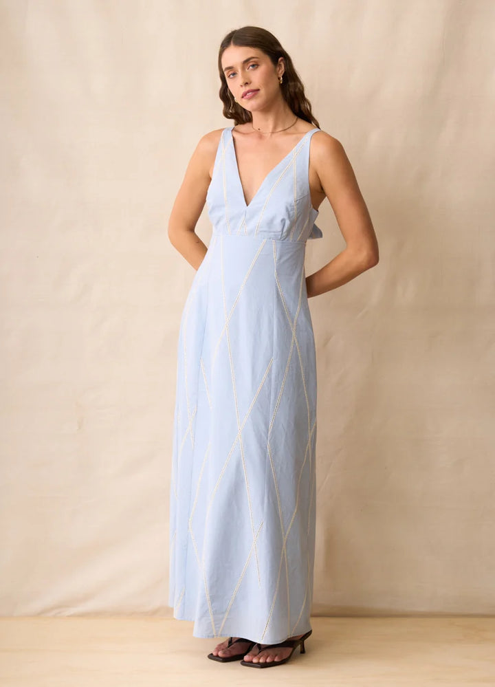 The Beau Dress | Powder Blue