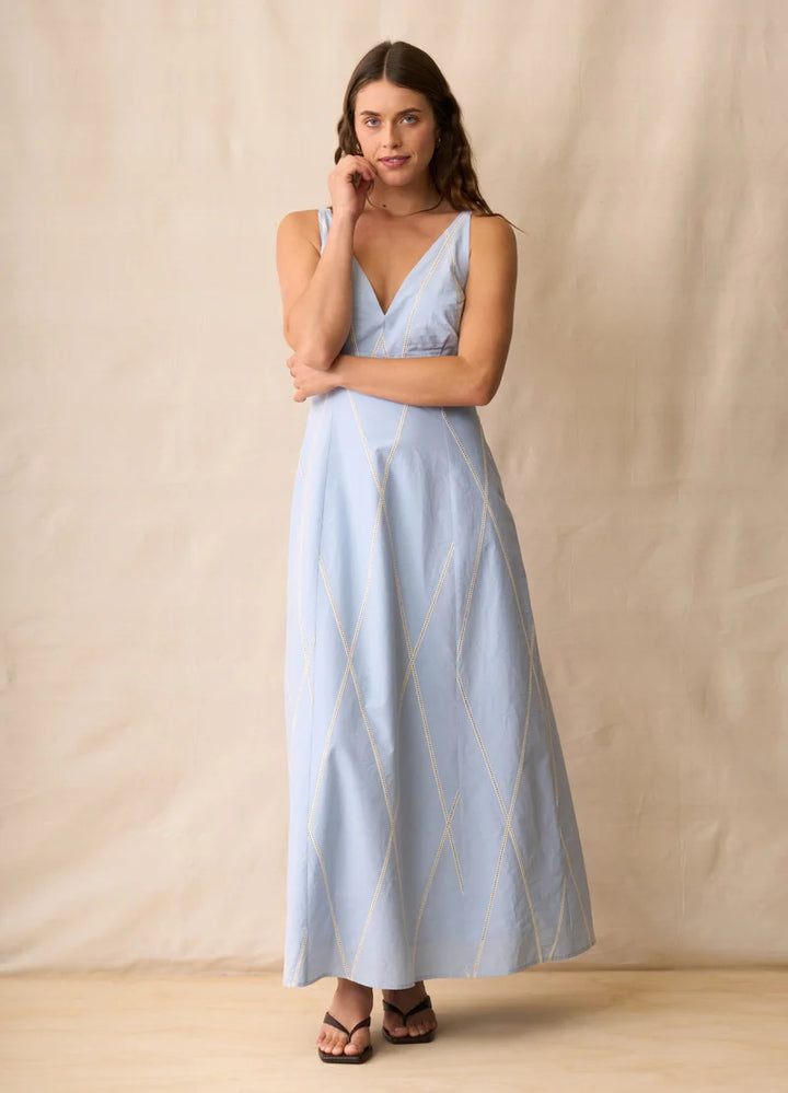 The Beau Dress | Powder Blue