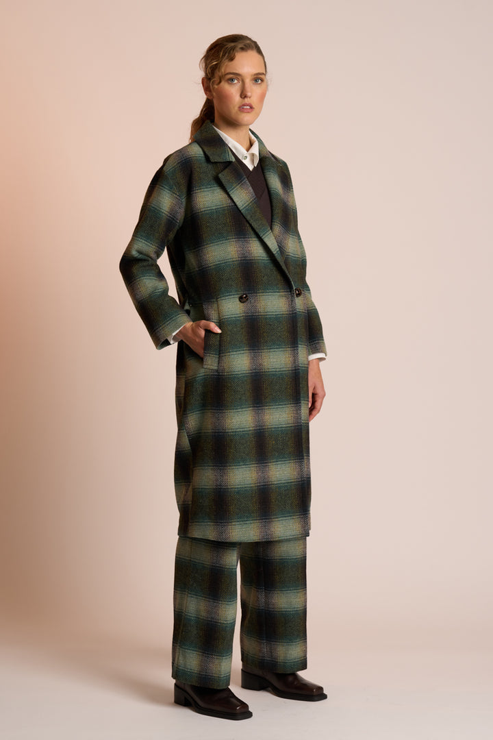 Saxton Coat | River Check