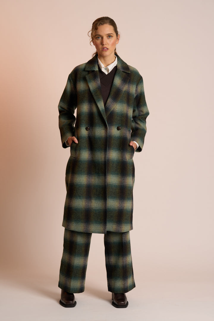 Saxton Coat | River Check
