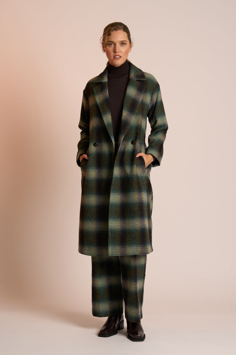 Saxton Coat | River Check