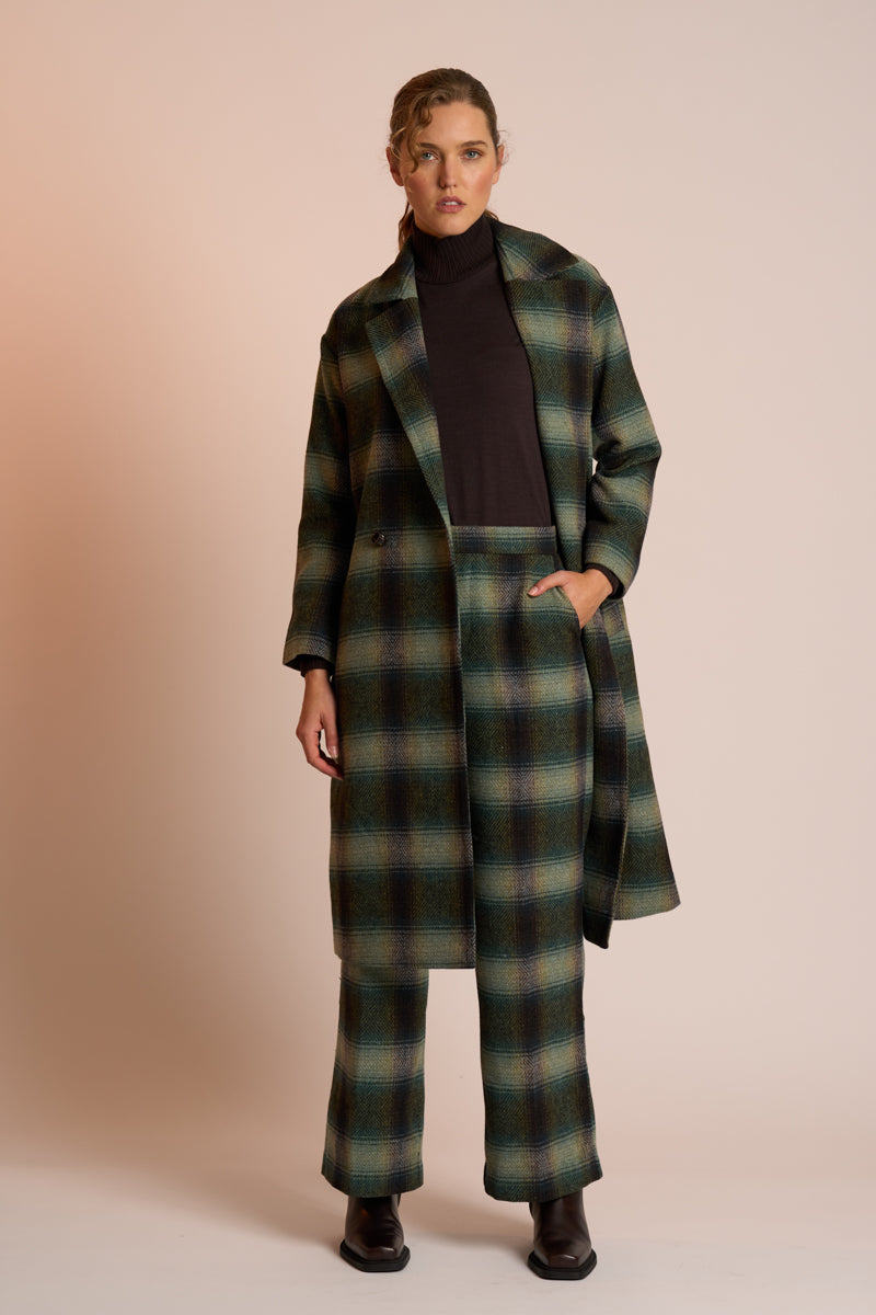 Saxton Coat | River Check