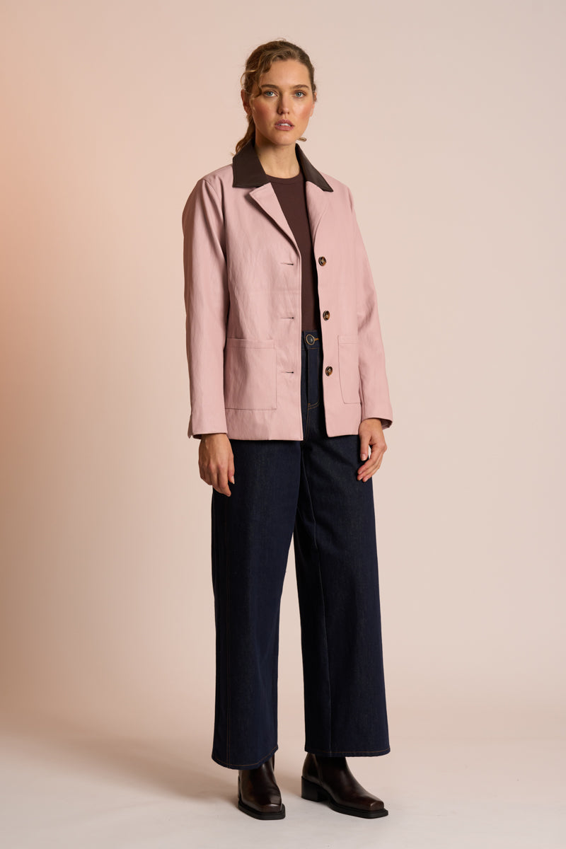 Didi Jacket | Cacao/Quartz