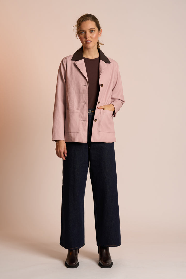 Didi Jacket | Cacao/Quartz