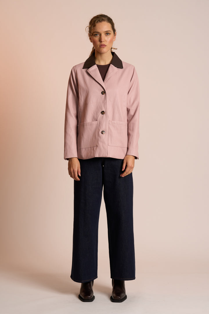 Didi Jacket | Cacao/Quartz