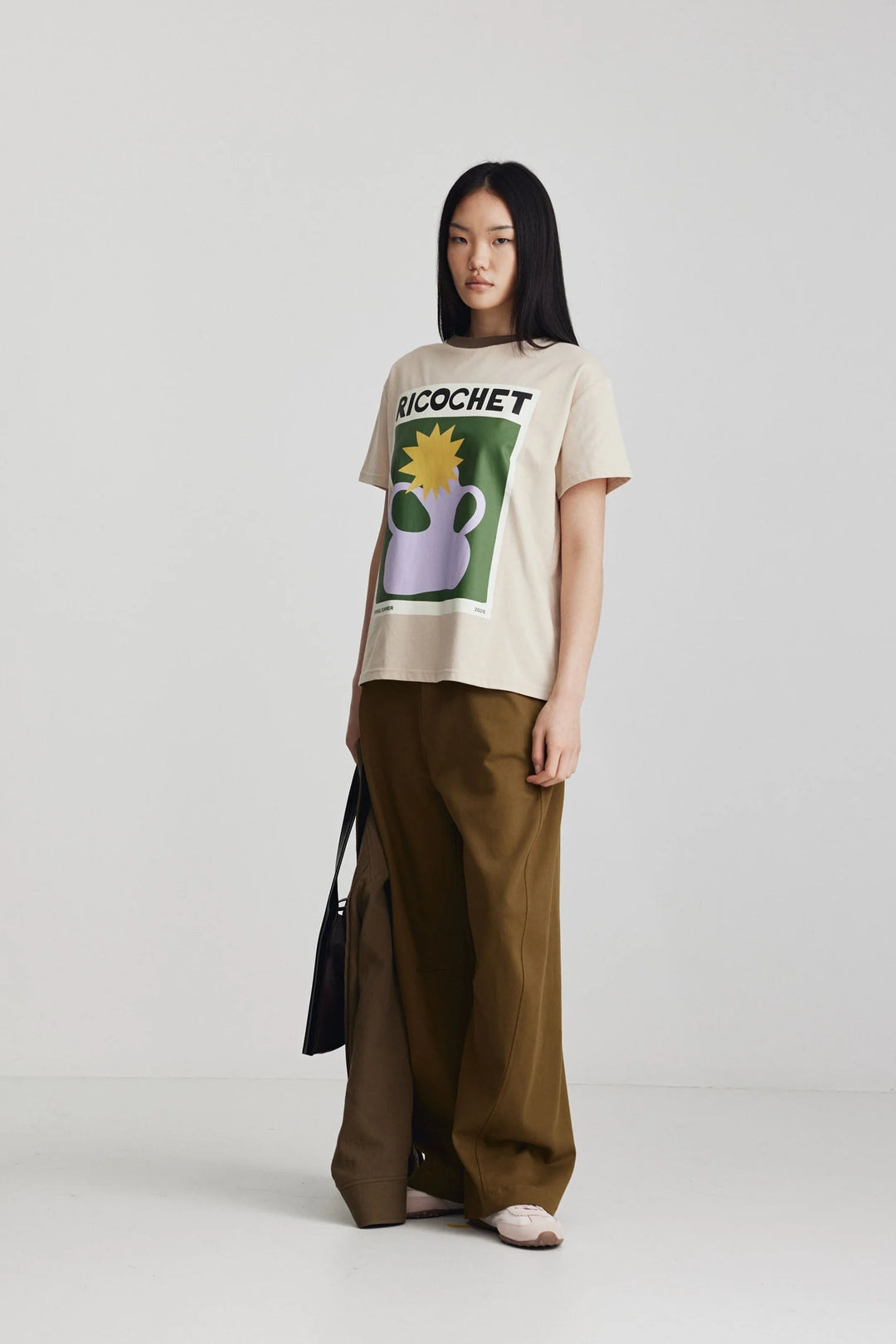 Aiden Tee | Sand Beige/Khaki