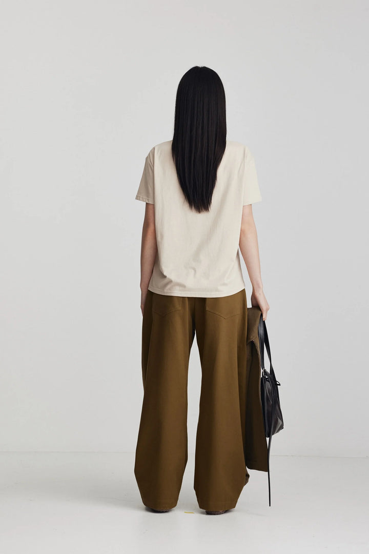 Aiden Tee | Sand Beige/Khaki