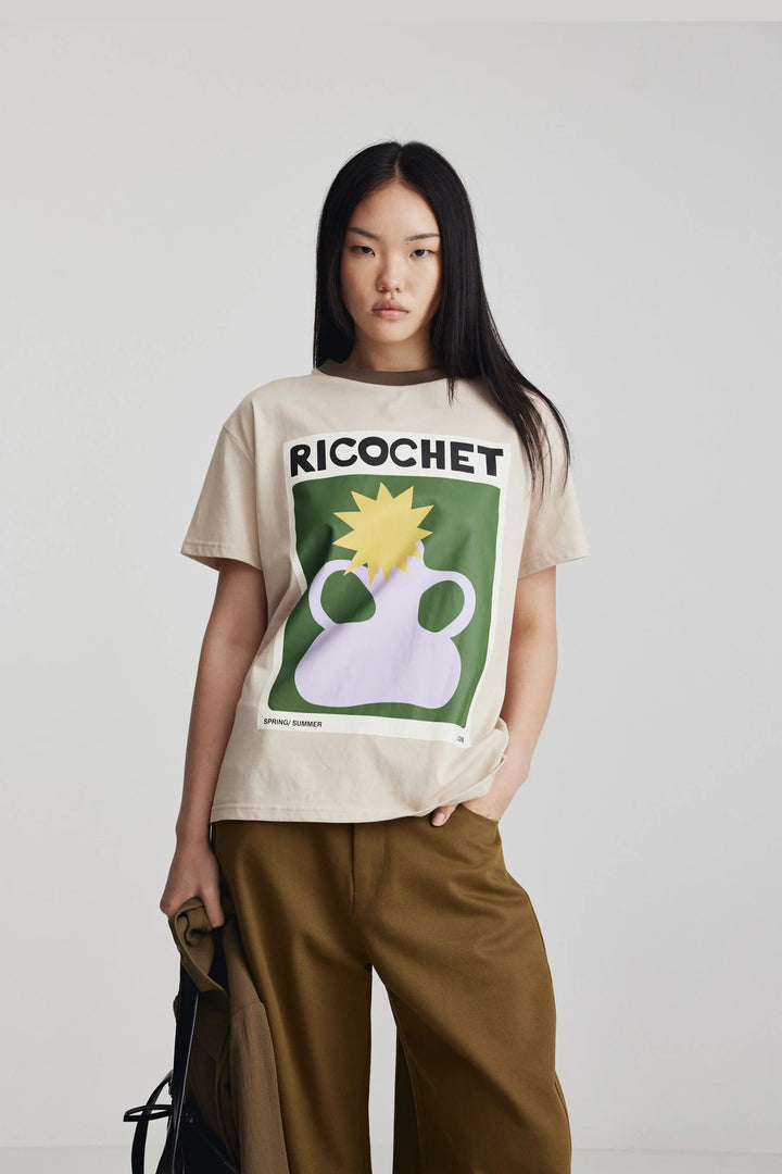 Aiden Tee | Sand Beige/Khaki