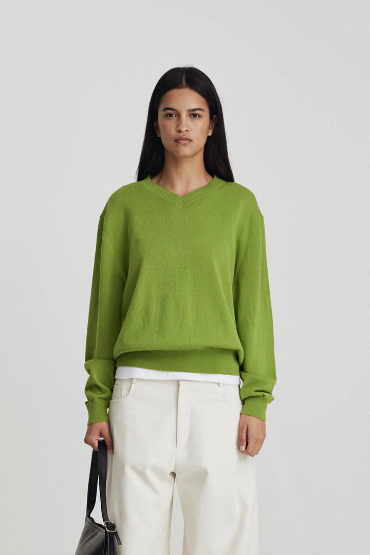 Amina Jumper | Apple Green