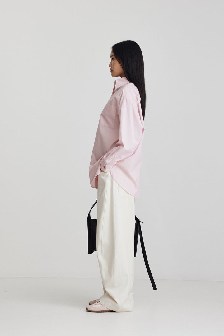 Anchor Shirt | Soft Pink
