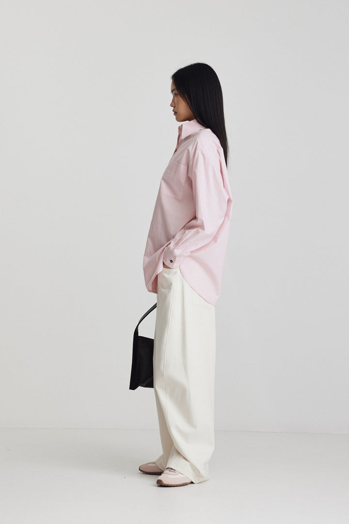 Anchor Shirt | Soft Pink
