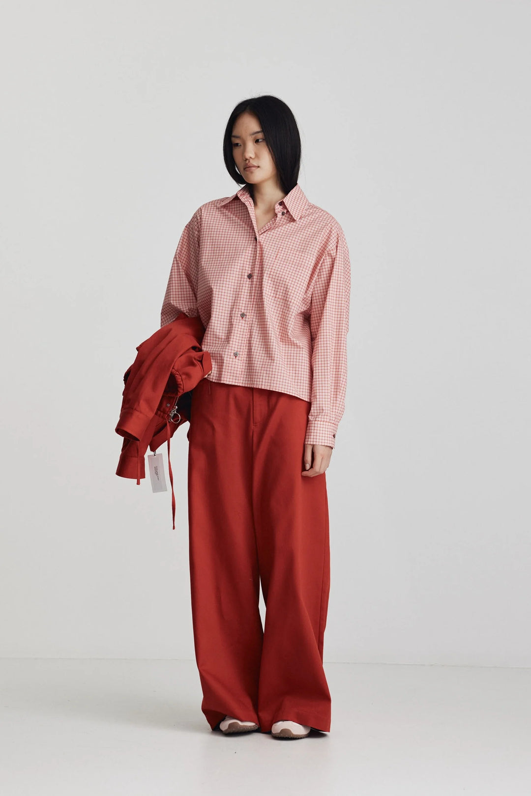 Botic Shirt | Cherry Red Check