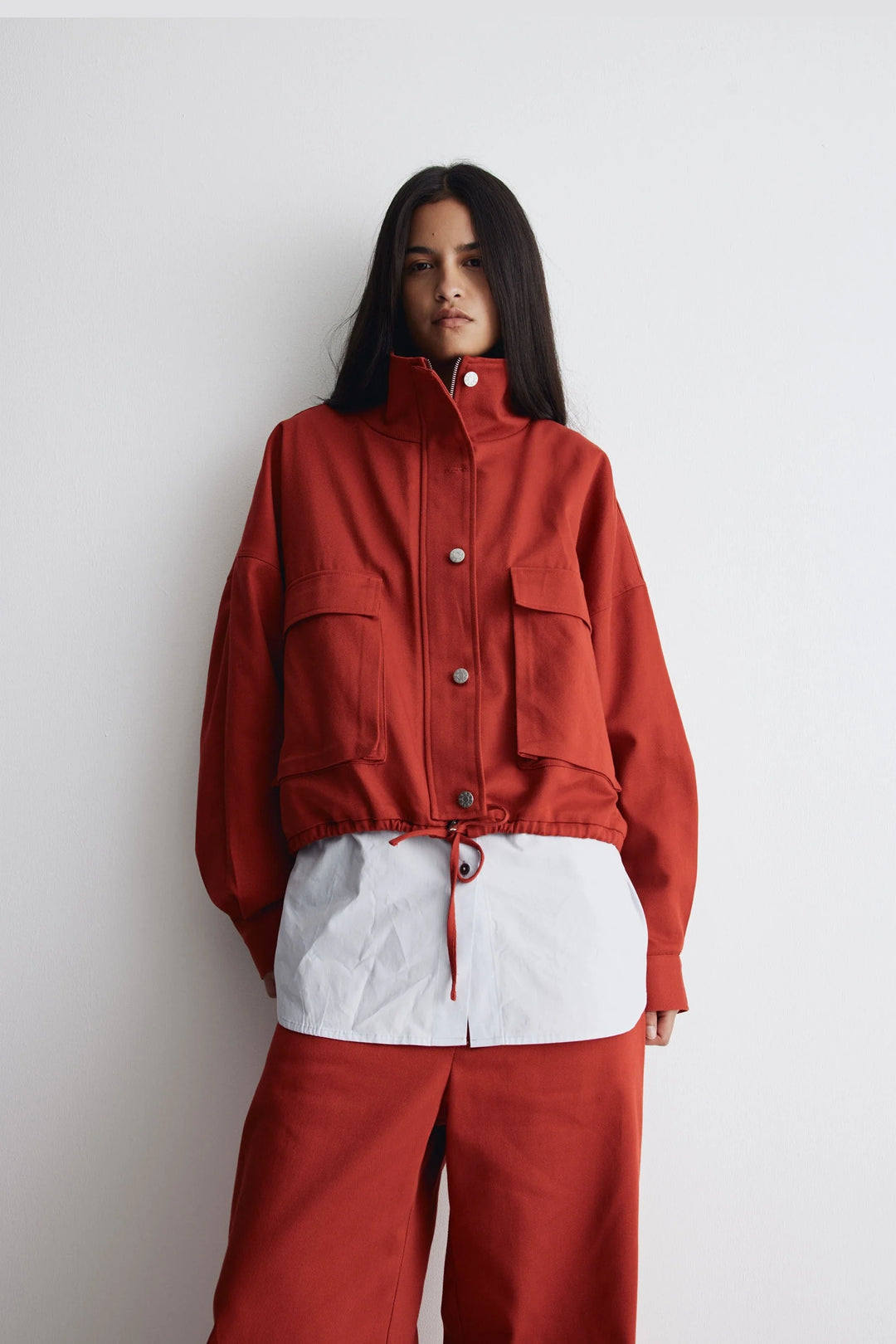 David Jacket | Berry Red