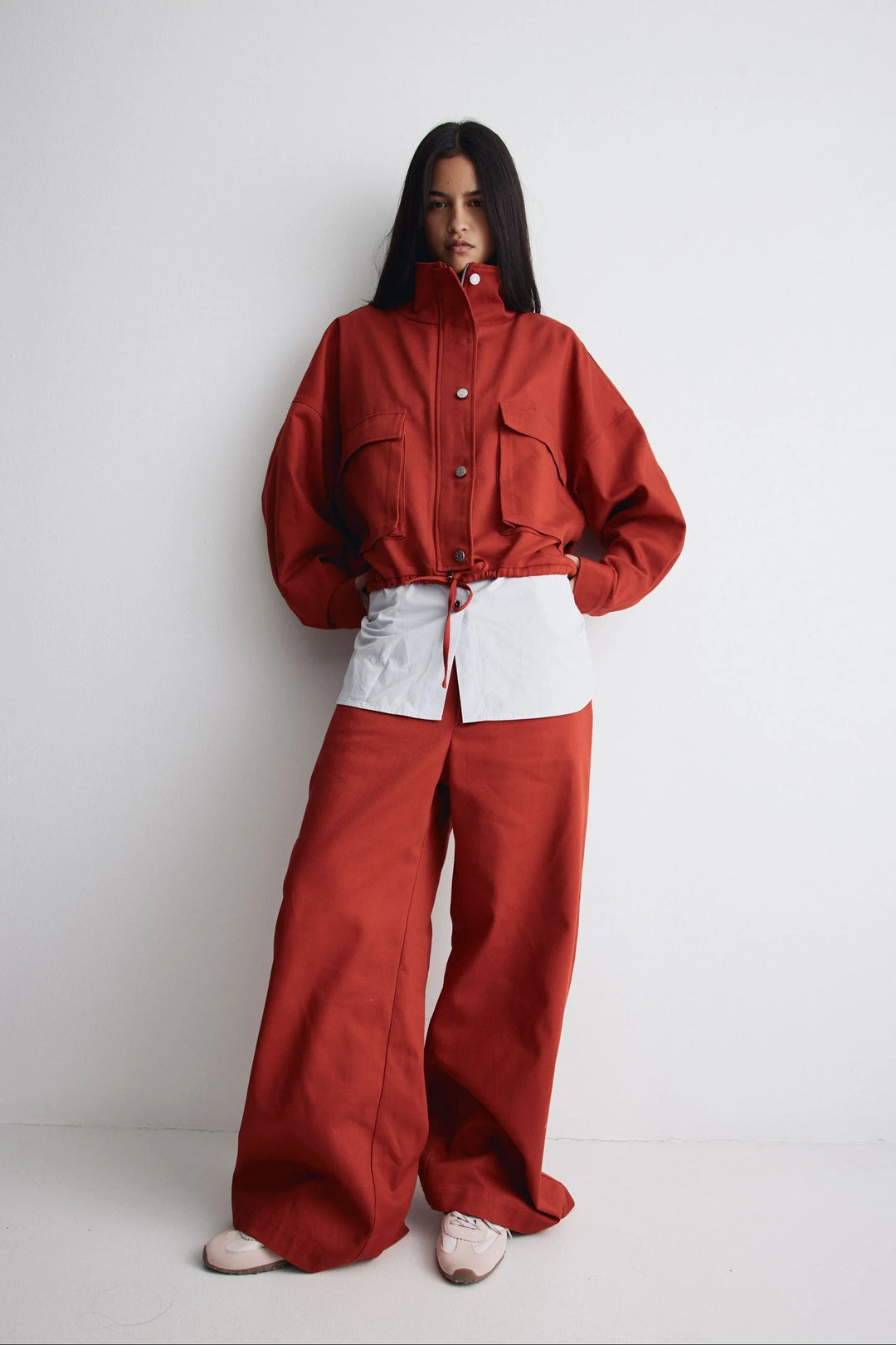 David Jacket | Berry Red