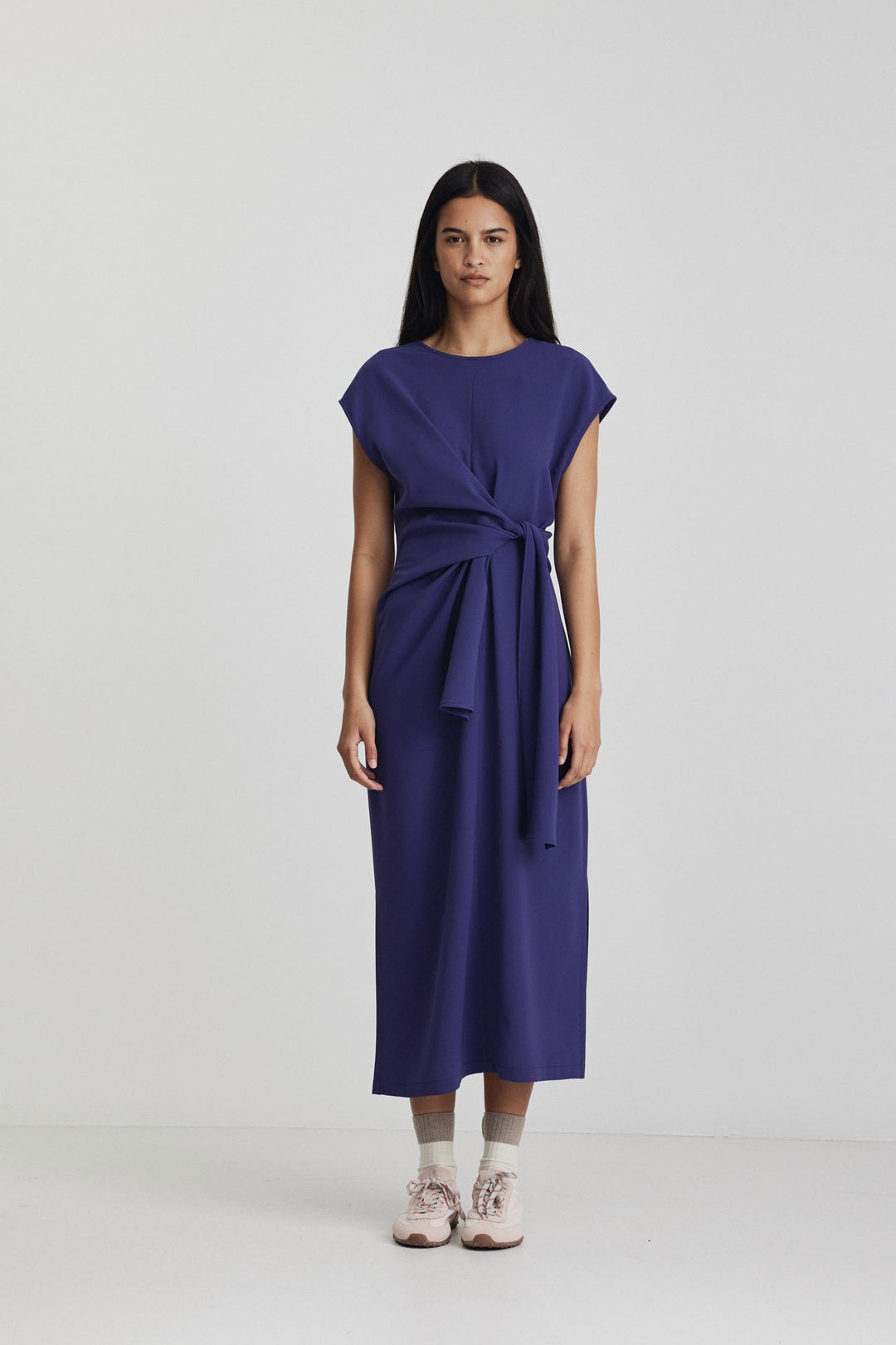 Sleeveless Diana Dress | Purple
