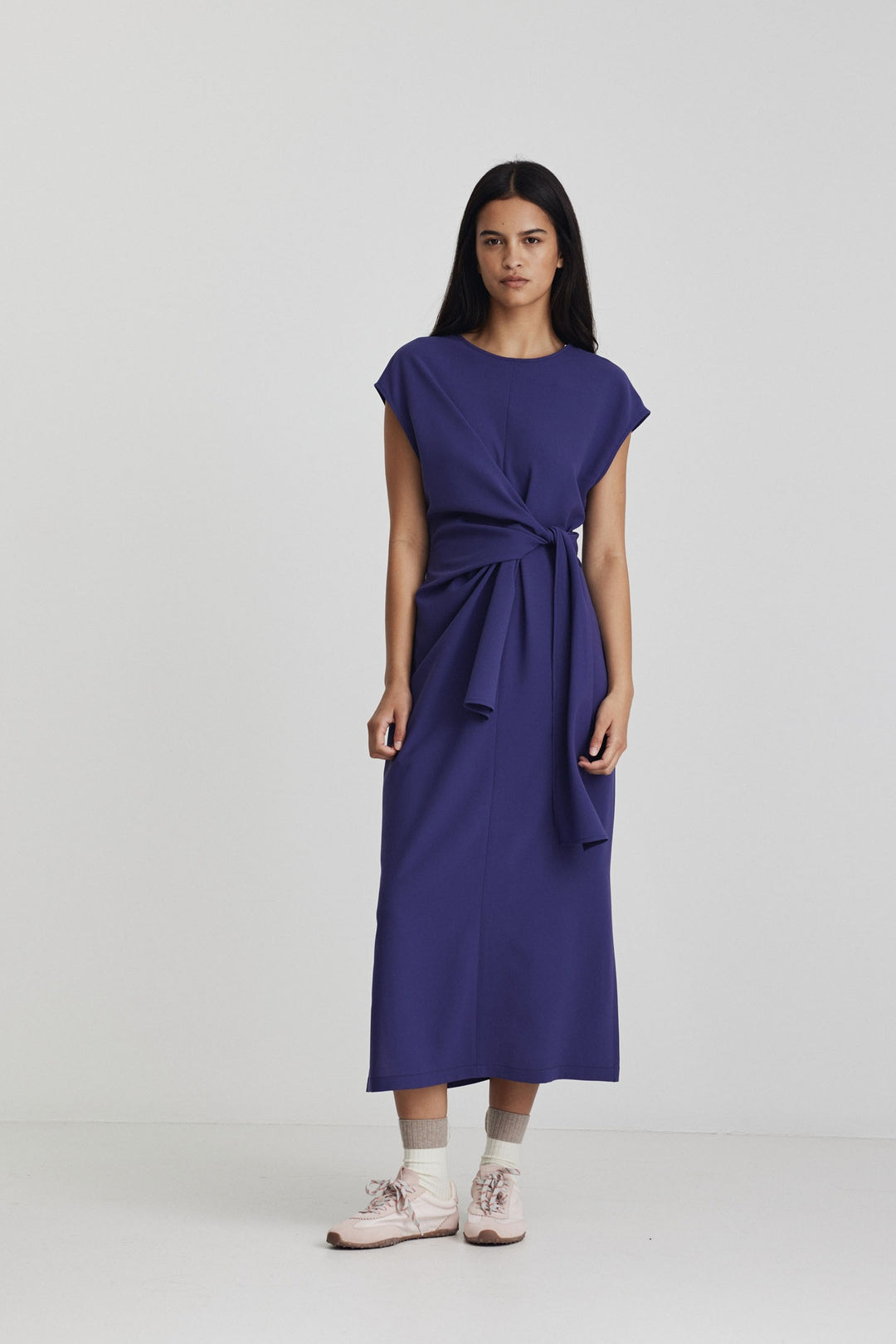 Sleeveless Diana Dress | Purple
