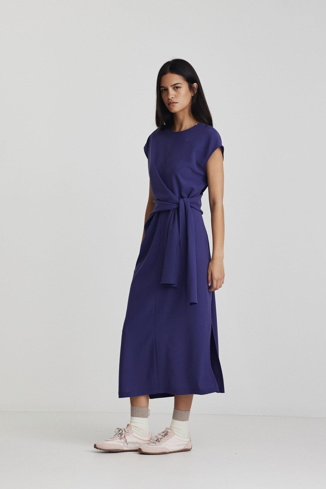 Sleeveless Diana Dress | Purple