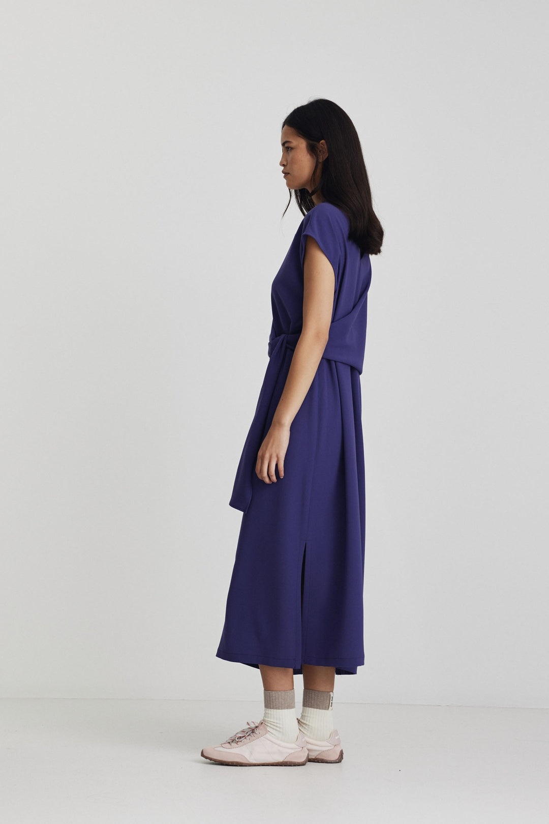 Sleeveless Diana Dress | Purple
